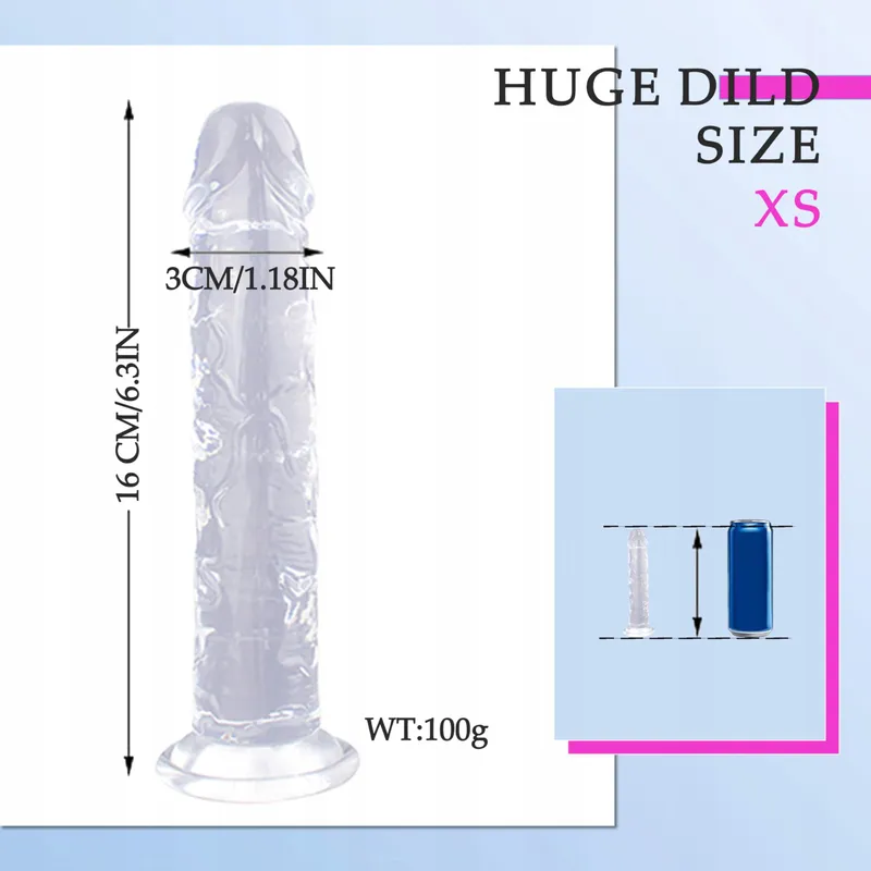 Realistische Dildo met Zuignap XS — foto 2