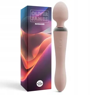 OLIVER JAMES Dubbele Wand Vibrator en Dildo Silicone 10 Standen Koppels