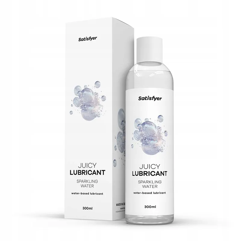 SATISFYER Sparkling Water Glijmiddel 300ml Waterbasis Gevoelige Huid — foto 1
