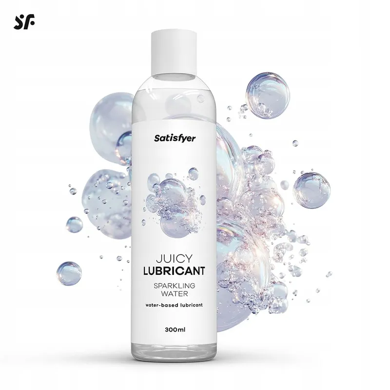 SATISFYER Sparkling Water Glijmiddel 300ml Waterbasis Gevoelige Huid — foto 2