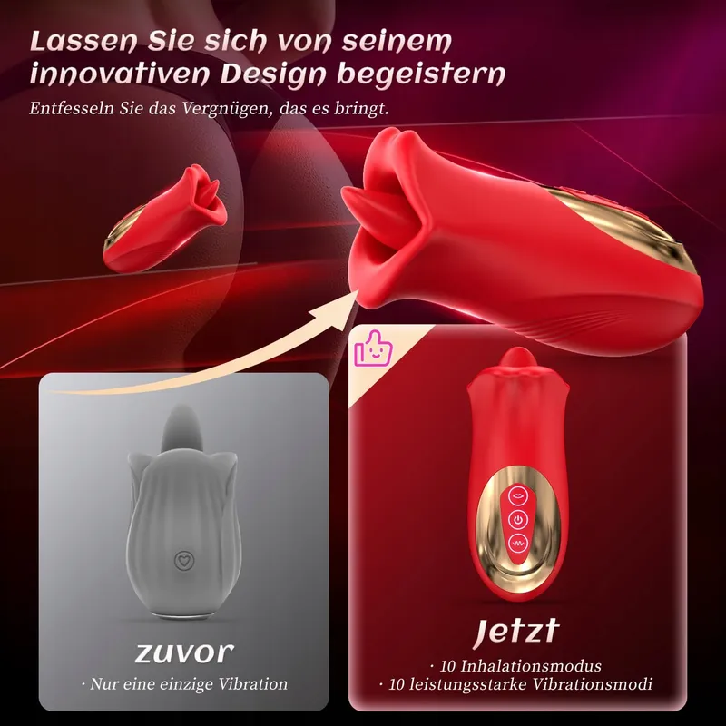 Sekstoy Vrouwen 10 Vibratiestanden Klitoris Stimulator — foto 6