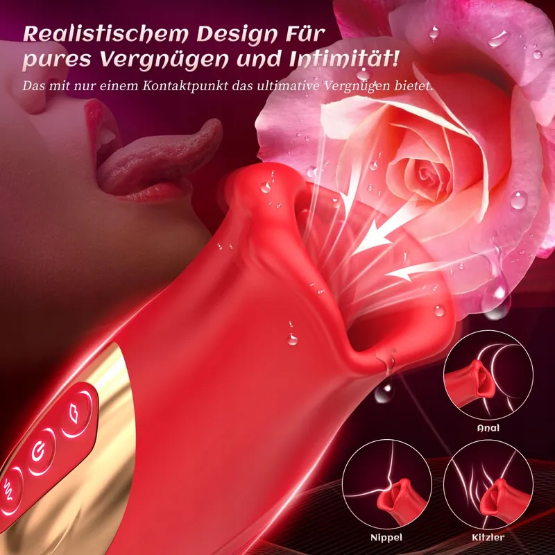 Sekstoy Vrouwen 10 Vibratiestanden Klitoris Stimulator — foto 3