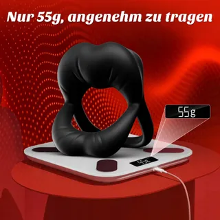 Dual Penisring Vibrator met Klitoris Stimulator 9 Trilstanden — miniatuur 7