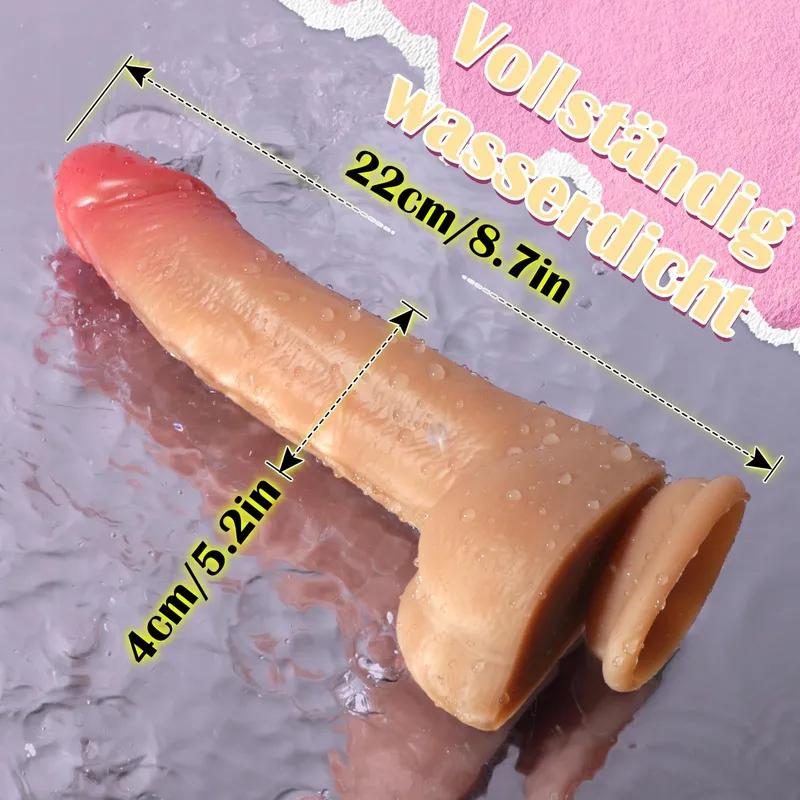 DILDO VIBRATOR Realistische Dildo met Stootfunctie voor Vrouwen — foto 6