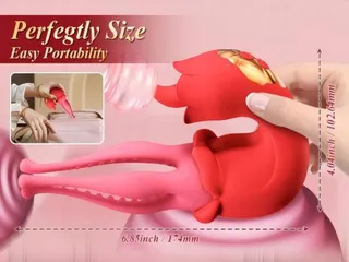 VELVETWHISPER Tongvibrator 7 Modi Klitorisstimulator Voor Paren — miniatuur 9