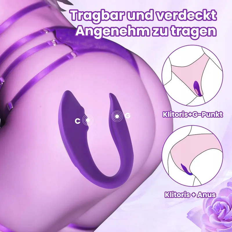 LYAMAIS G-Punt Vibrator Koppels Ultradun Klitoris Waterdicht — foto 3