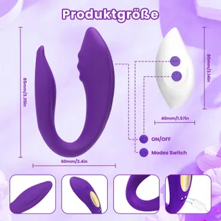 LYAMAIS G-Punt Vibrator Koppels Ultradun Klitoris Waterdicht — miniatuur 2