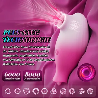DILDO 2-in-1 Klitorisvibrator Met App Voor Vrouwen Roze — miniatuur 2