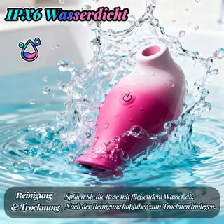 DILDO 2-in-1 Klitorisvibrator Met App Voor Vrouwen Roze — miniatuur 7