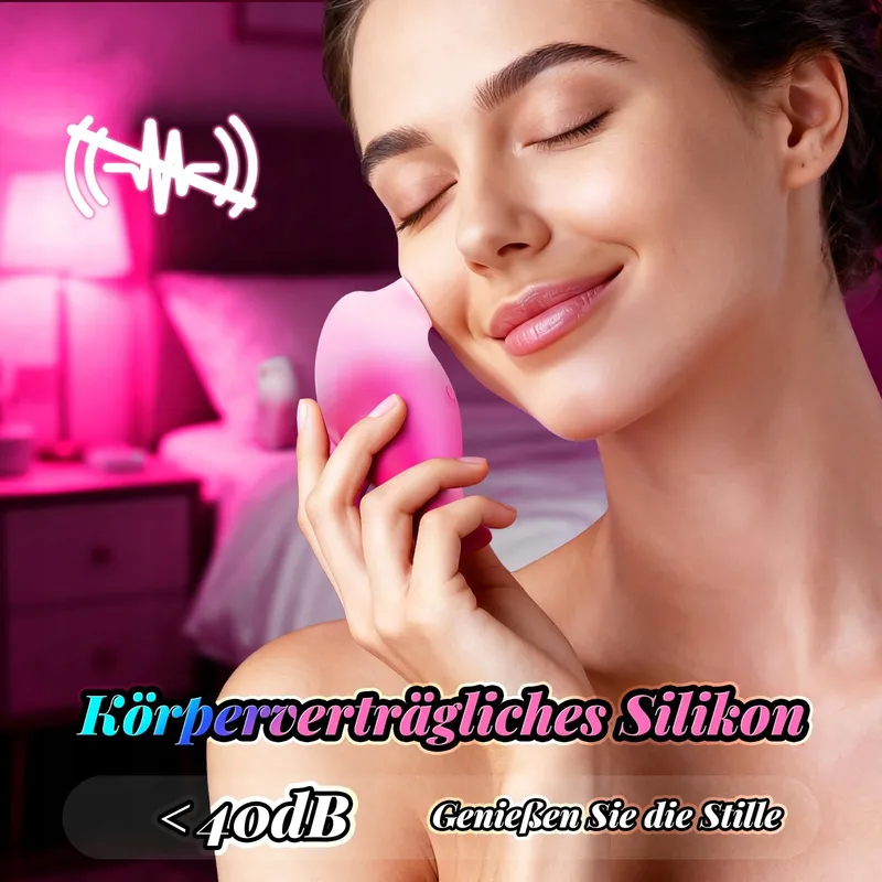 DILDO 2-in-1 Klitorisvibrator Met App Voor Vrouwen Roze — foto 4
