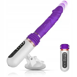 FICKMASCHINE Dildo Vibrator Voor Vrouwen Met Stootfunctie — miniatuur 1