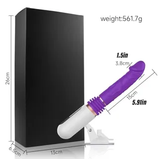 FICKMASCHINE Dildo Vibrator Voor Vrouwen Met Stootfunctie — miniatuur 8