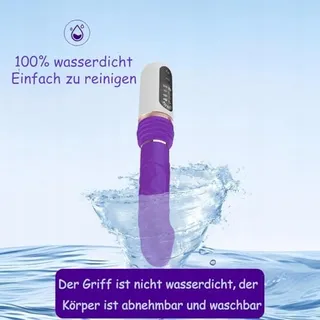 FICKMASCHINE Dildo Vibrator Voor Vrouwen Met Stootfunctie — miniatuur 6