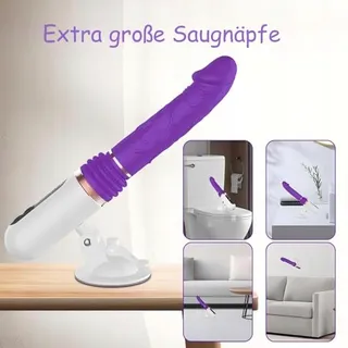 FICKMASCHINE Dildo Vibrator Voor Vrouwen Met Stootfunctie — miniatuur 4