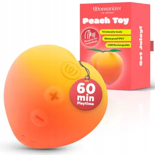WOMANIZER Peach Klitorisstimulator 14 Standen Waterdicht