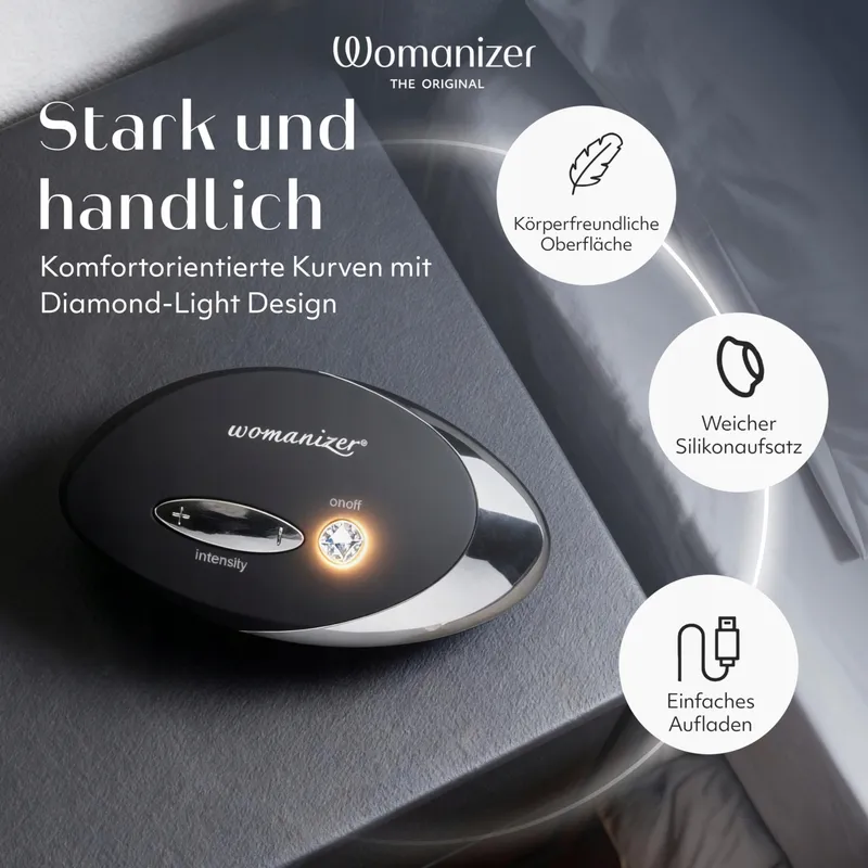 WOMANIZER W500 Clitorisvibrator 12 Standen Waterdicht — foto 3