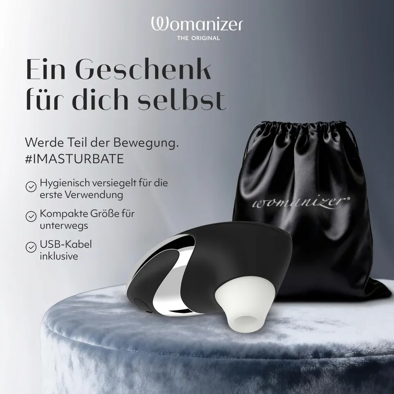 WOMANIZER W500 Clitorisvibrator 12 Standen Waterdicht — foto 8