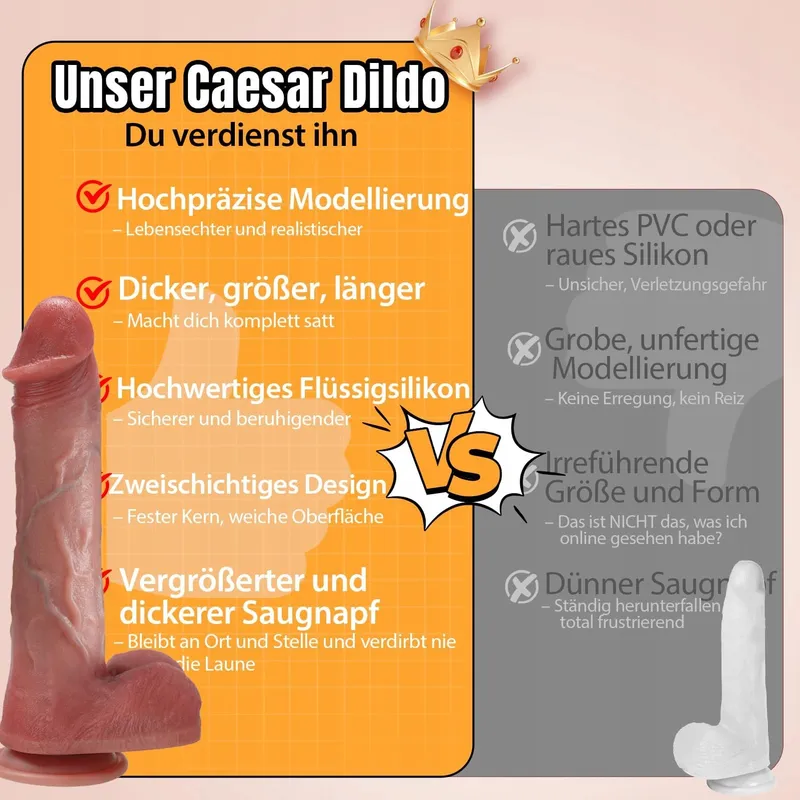 PRONFANS Realistische Dildo 28,5cm Sterke Zuignap — foto 8