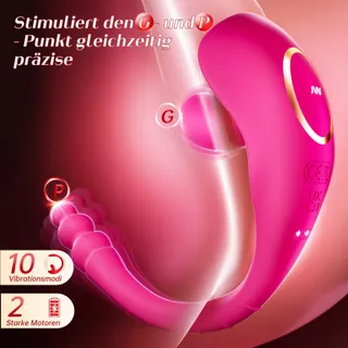 APP VIBRATOR Set G-Punkt Anaal Klitoris 10 Standen — miniatuur 2