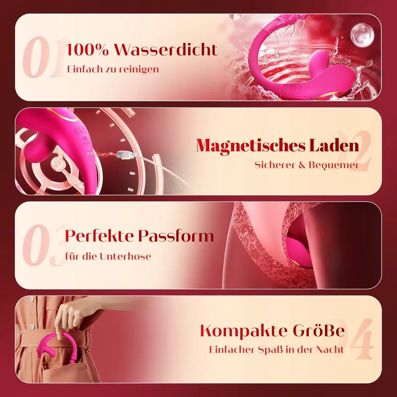 APP VIBRATOR Set G-Punkt Anaal Klitoris 10 Standen — foto 5