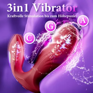 BUTTERFLY Vibrator Voor Vrouwen Met App 9 Modi Stimulator — miniatuur 2