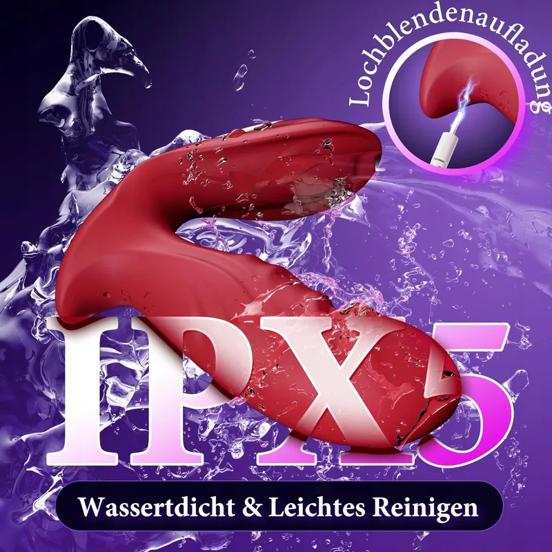 BUTTERFLY Vibrator Voor Vrouwen Met App 9 Modi Stimulator — foto 7
