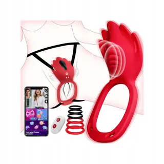 TAGNAFF BDSM Vibratorenset App Stille Vlinder Vibrator — miniatuur 1