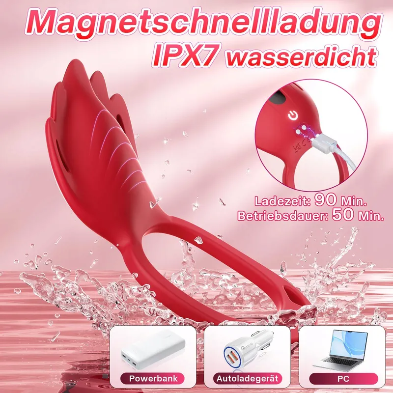 TAGNAFF BDSM Vibratorenset App Stille Vlinder Vibrator — foto 9