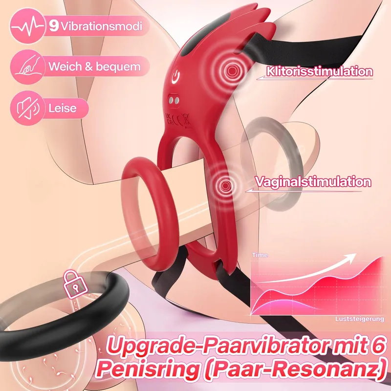 TAGNAFF BDSM Vibratorenset App Stille Vlinder Vibrator — foto 7
