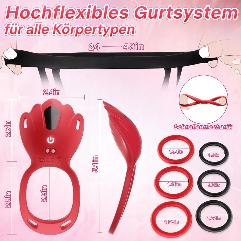 TAGNAFF BDSM Vibratorenset App Stille Vlinder Vibrator — foto 8