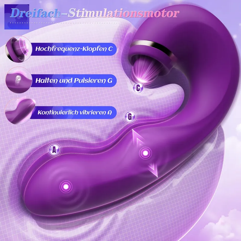 3-in-1 Siliconen Vlinder Vibrator Vrouwen Koppels App — foto 2