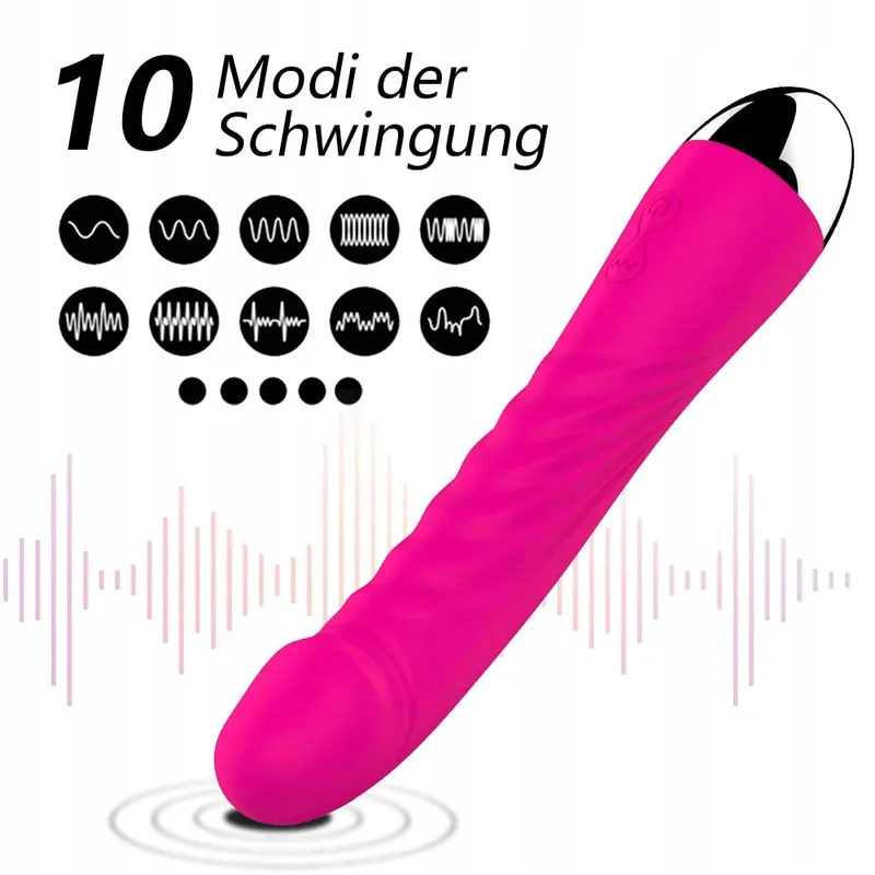 G-Punt Klassieke Vibrator Realistische Dildo Anale Vibrator Silicone — foto 5