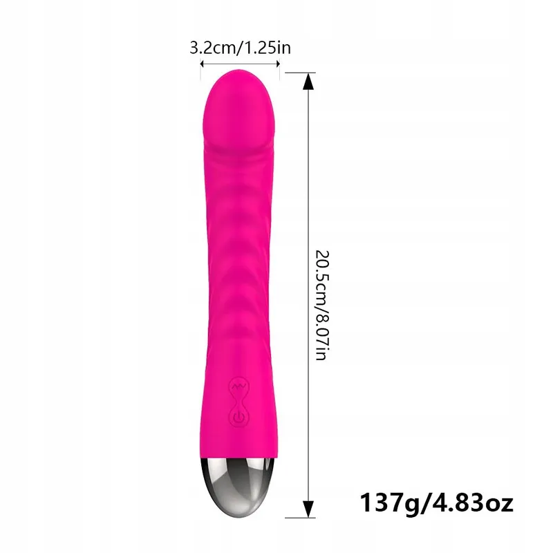G-Punt Klassieke Vibrator Realistische Dildo Anale Vibrator Silicone — foto 4