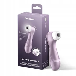 SATISFYER Pro 2 Vibrator Klitorisstimulator Draadloos Waterdicht — miniatuur 1