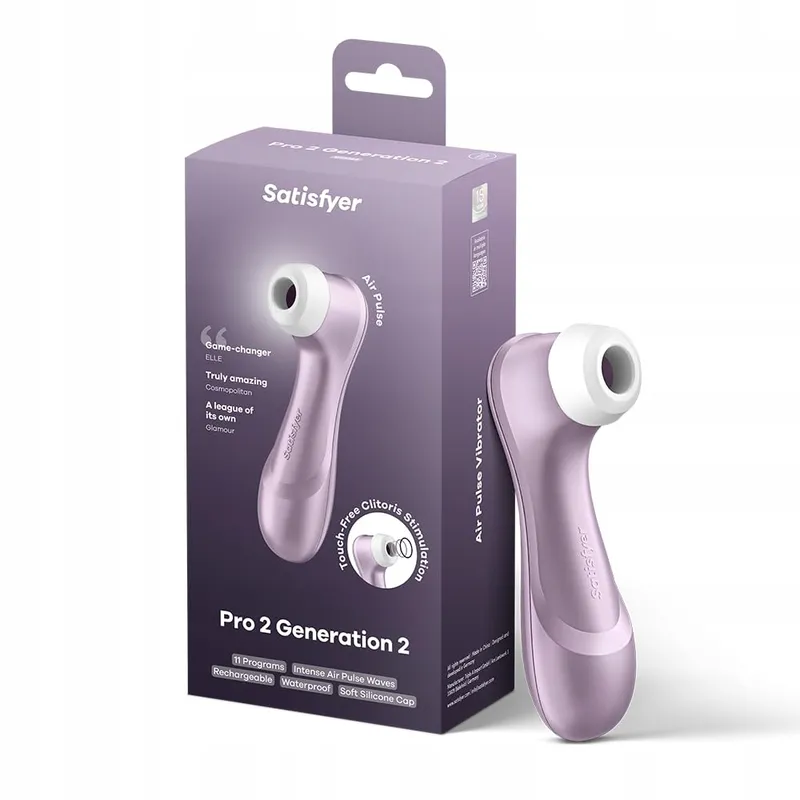 SATISFYER Pro 2 Vibrator Klitorisstimulator Draadloos Waterdicht — foto 1