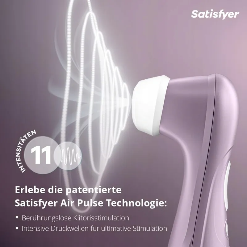 SATISFYER Pro 2 Vibrator Klitorisstimulator Draadloos Waterdicht — foto 2