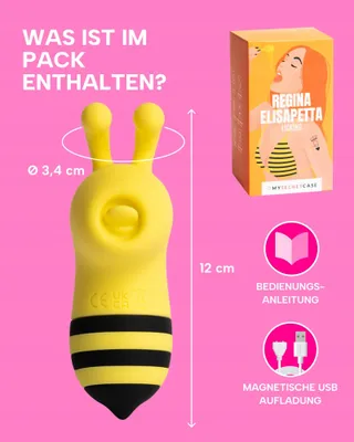 MySecretCase Tongvibrator Klitoris 10 Standen Waterdicht — miniatuur 5