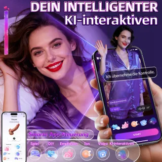 XXLTOYS Vibrerende Dildo 5-in-1 Verwarming Zuigfunctie — miniatuur 4