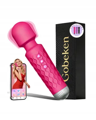 GOBEKEN Dildo Vibrator App Bediening 20 Standen Roze — miniatuur 1
