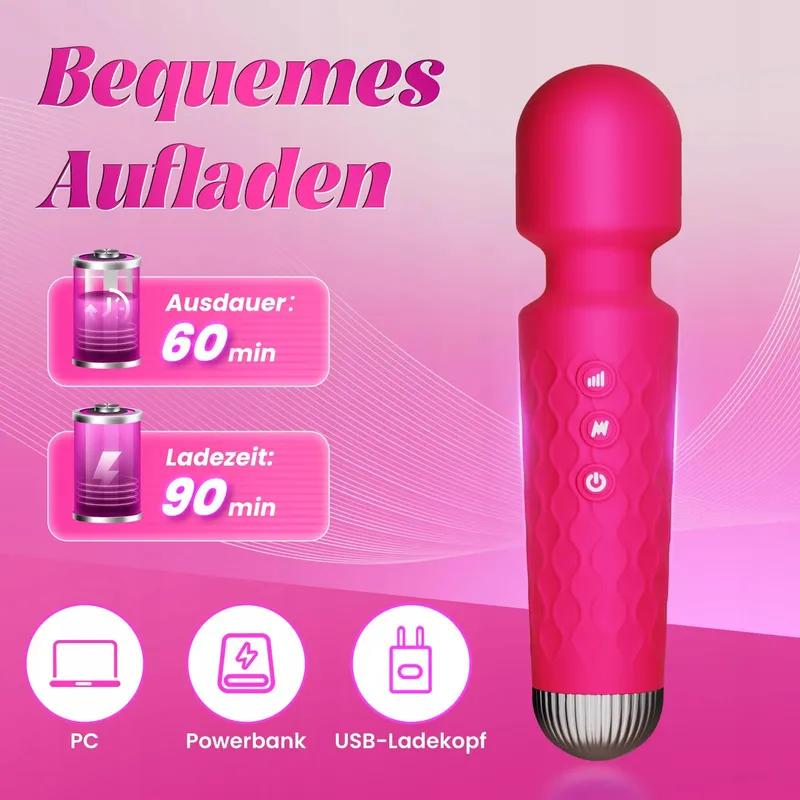 GOBEKEN Dildo Vibrator App Bediening 20 Standen Roze — foto 6