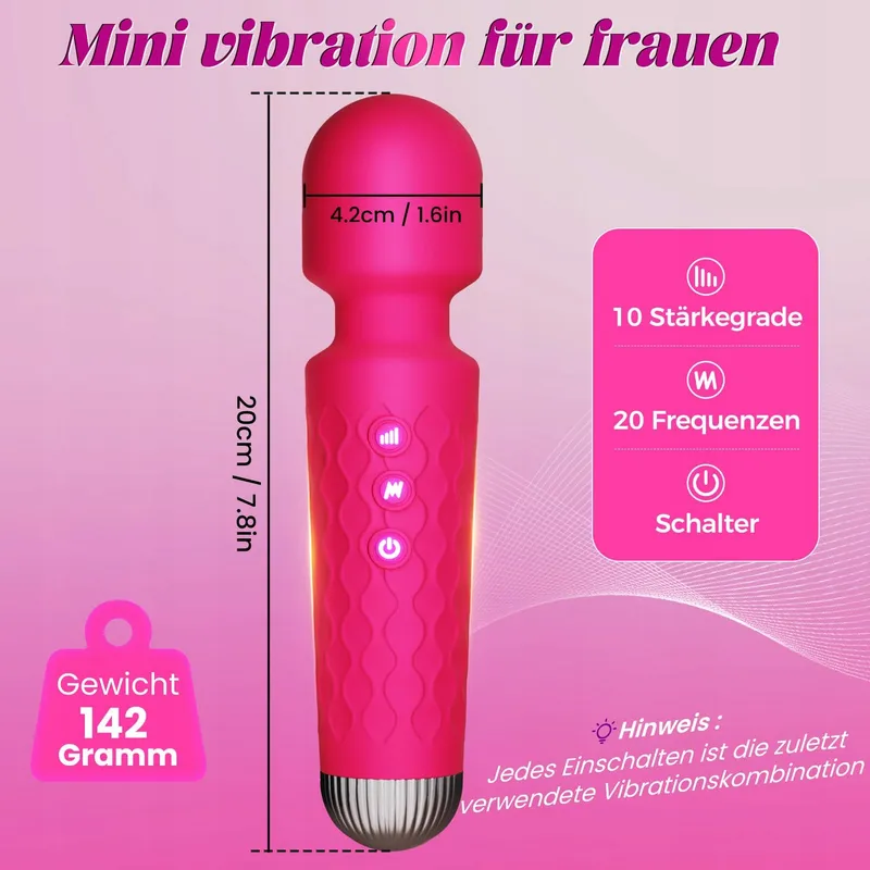 GOBEKEN Dildo Vibrator App Bediening 20 Standen Roze — foto 3