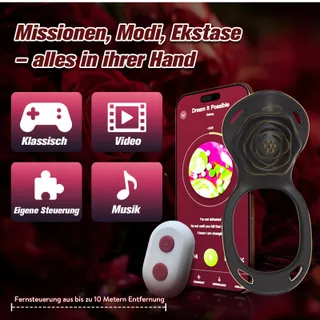 ROSE BDSM Vibratorenset Voor Paren Met Afstandsbediening Klitorismassage — miniatuur 6