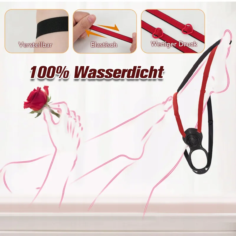 ROSE BDSM Vibratorenset Voor Paren Met Afstandsbediening Klitorismassage — foto 7