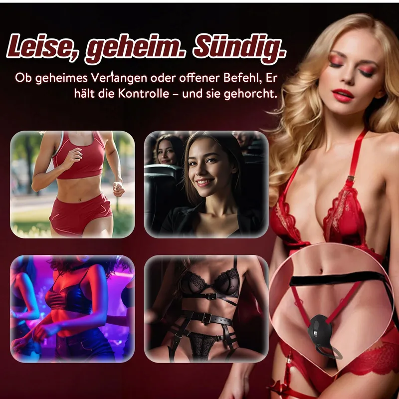 ROSE BDSM Vibratorenset Voor Paren Met Afstandsbediening Klitorismassage — foto 4