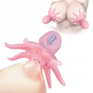JOMYU Elektrische Borst en Tepel Massager 10 Standen voor Vrouwen