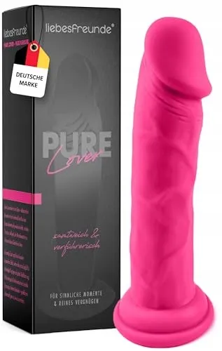 LIEBESFREUNDE Realistische Siliconen Dildo 20cm Met Zuignap Voor Vrouwen — miniatuur 1