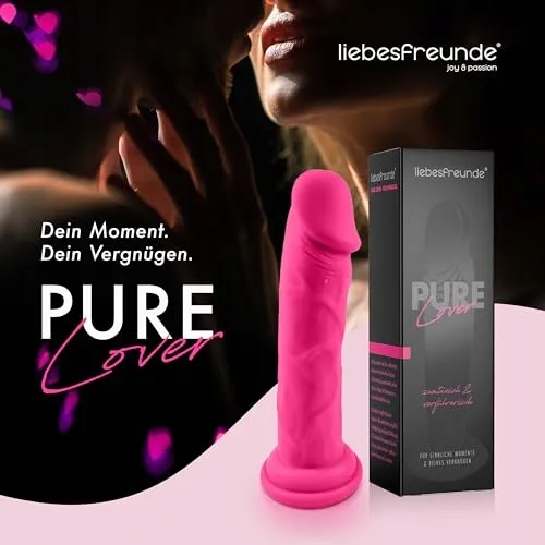 LIEBESFREUNDE Realistische Siliconen Dildo 20cm Met Zuignap Voor Vrouwen — foto 9