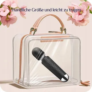 Vrouwen Vibrator G-Punt Klitoris Stimulator 8x20 Standen Zwart — miniatuur 8