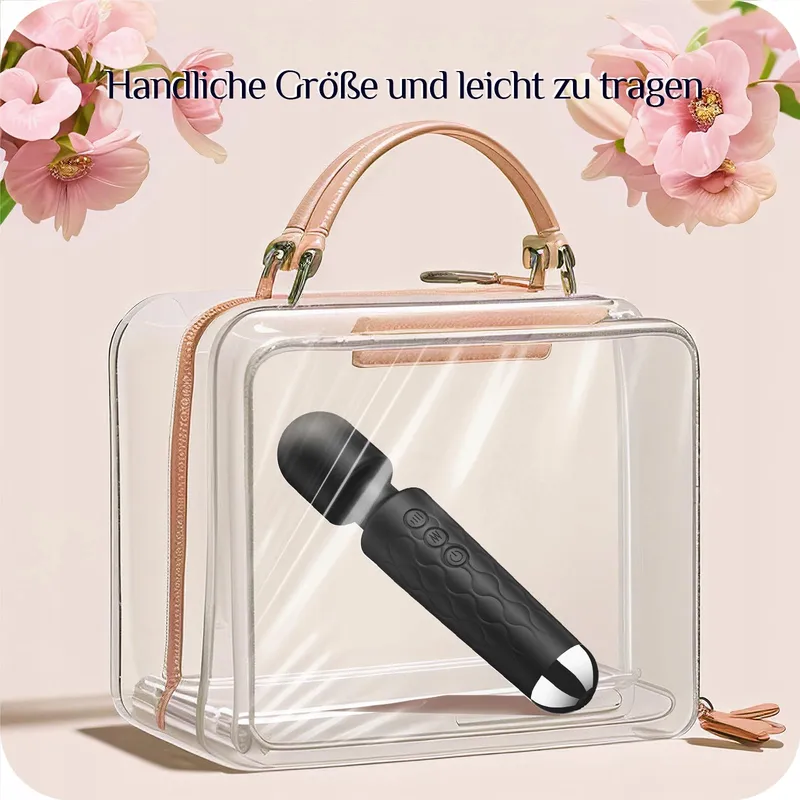 Vrouwen Vibrator G-Punt Klitoris Stimulator 8x20 Standen Zwart — foto 8