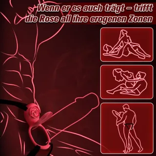 ROSE VIBRATION BDSM Vibratorenset Afstandsbediening Stil — miniatuur 3